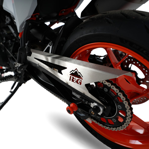 R&G Chain Guard for KTM 790 Adventure '19-'22, KTM 890 Adventure '20-'22, KTM 890 SMT '23- & Husqvarna Norden 901 '22-